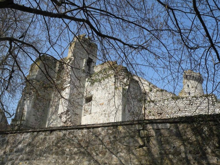 Montépilloy Castle: A Ruined Gothic Feudal Fortress in France