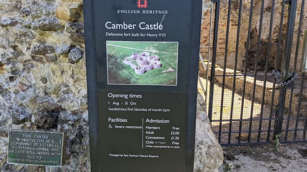 Camber Castle: A Tudor Artillery Fort in England 9 Camber Castle