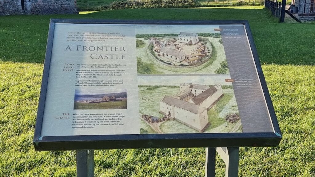 Skipness Castle: A Medieval Fortress on the Kintyre Coast 3 Skipness Castle