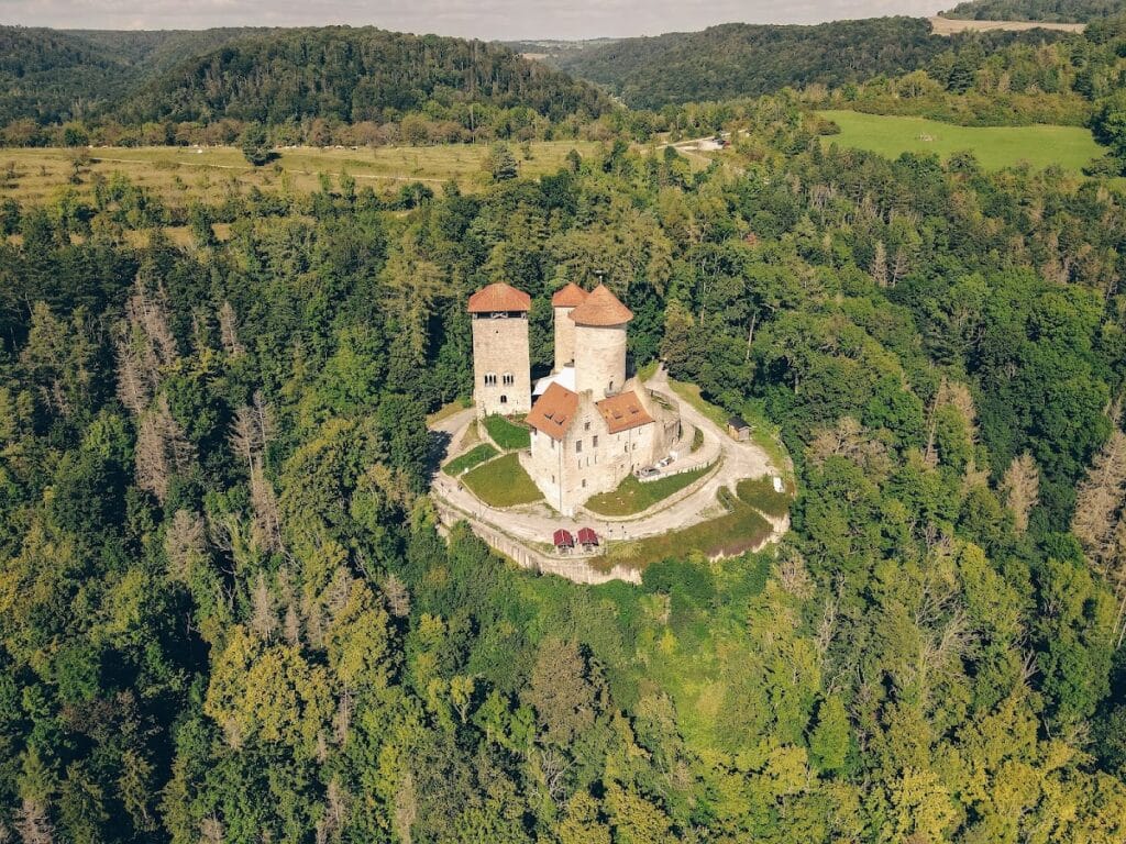 Castle Normannstein: A Romanesque Hilltop Fortress in Germany 2 Castle Normannstein