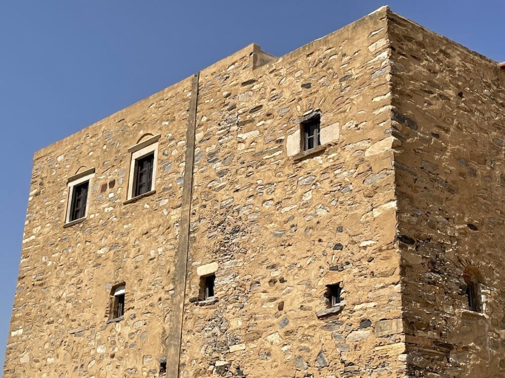 Bazeos Tower: A Former Orthodox Monastery and Cultural Center on Naxos 3 Bazeos Tower