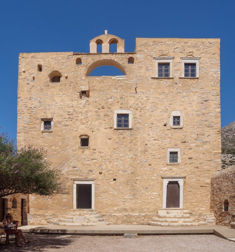 Bazeos Tower: A Former Orthodox Monastery and Cultural Center on Naxos