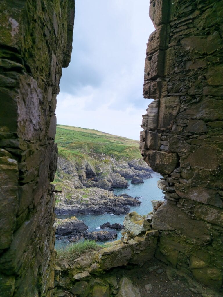 Dunskey Castle: A Ruined Scottish Tower House on the North Channel 2 Dunskey Castle