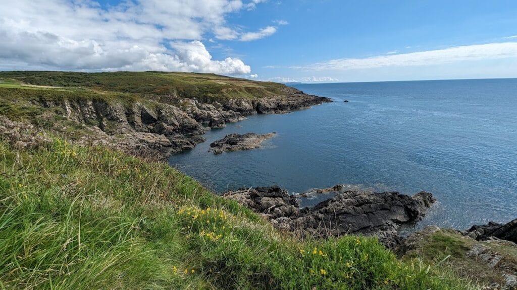 Dunskey Castle: A Ruined Scottish Tower House on the North Channel 3 Dunskey Castle