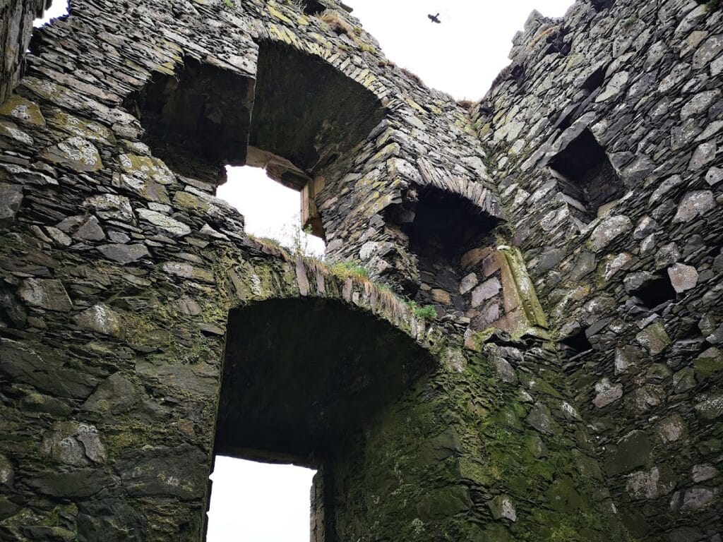 Dunskey Castle: A Ruined Scottish Tower House on the North Channel 5 Dunskey Castle