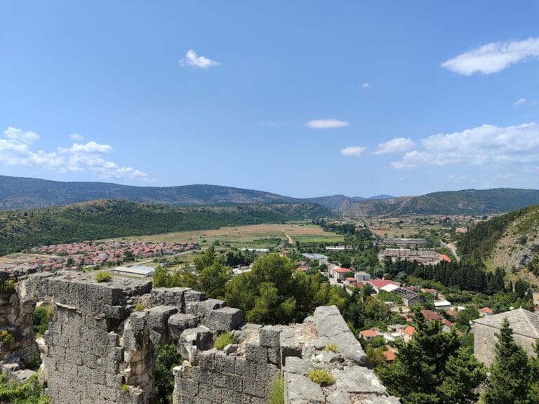 Walled Town of Vidoški: A Historic Fortress in Stolac, Bosnia and Herzegovina