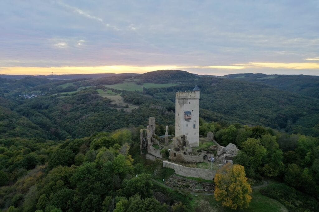 Burg Olbrück: A Medieval Hilltop Castle Ruin in Germany 1 Burg Olbrück
