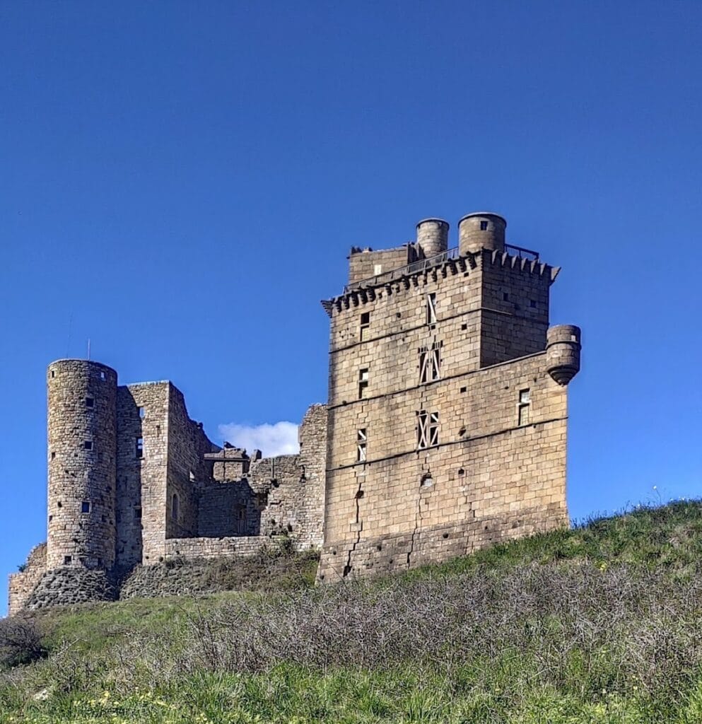 Château de Portes: A Fortified Castle Overlooking the Regordane Route 1 Château de Portes