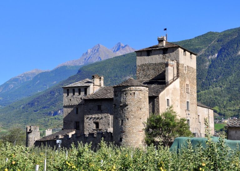 Sarriod de la Tour Castle: A Medieval Fortress in Saint-Pierre, Italy