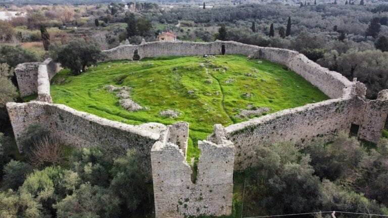Gardiki Castle, Corfu: A Byzantine Fortress in Southern Corfu