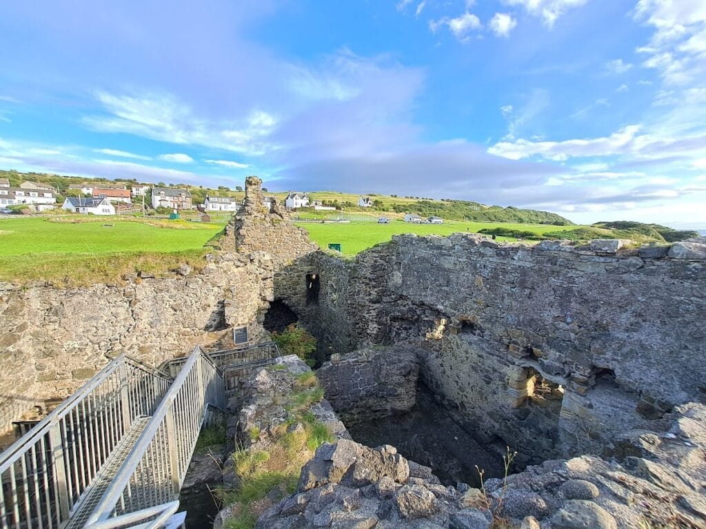 Dunure Castle: A Medieval Scottish Stronghold in South Ayrshire 9 Dunure Castle