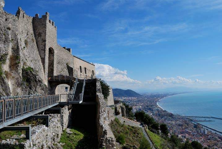 Arechi Castle: A Historic Fortress Overlooking Salerno, Italy