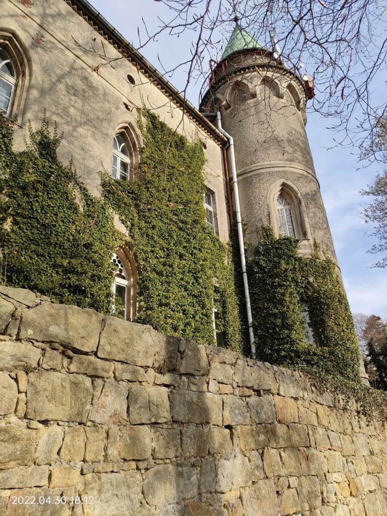 Leśna castle in Szczytna