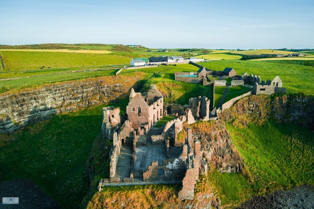 Dunluce Castle: A Historic Medieval Fortress in Northern Ireland 8 Dunluce Castle