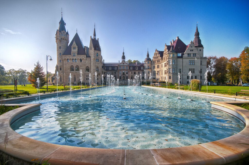 Moszna Castle: A Historic Palace and Garden Complex in Poland 1 Moszna Castle