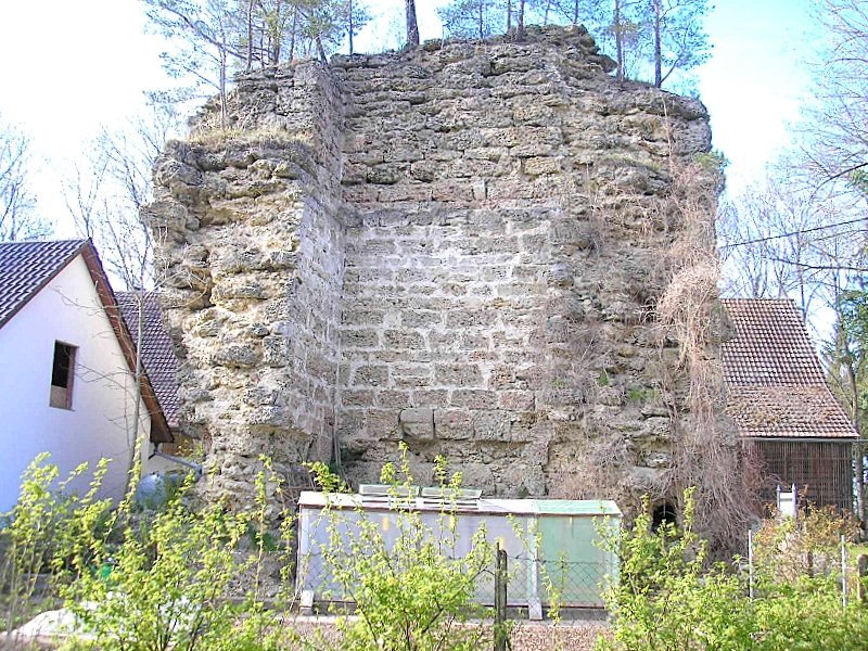 Wolfsberg Castle (Steinekirch): A Medieval Fortress Above the Zusam Valley 2 Burg Wolfsberg (Steinekirch)