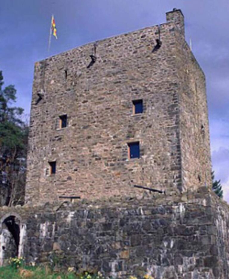 Garth Castle: A Medieval Tower House in Scotland