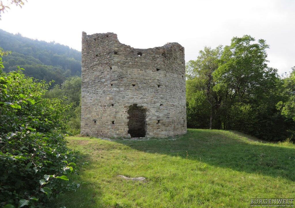 Ruins of the medieval Tavelli Tower