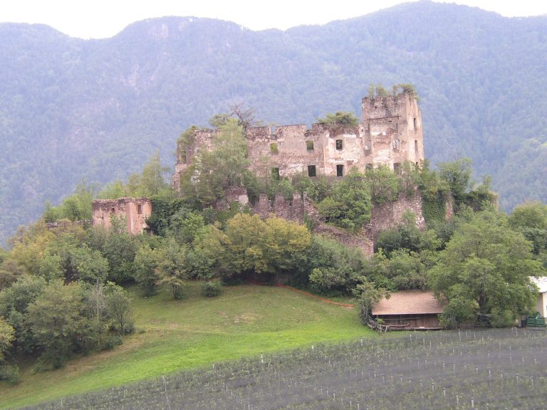 Rafenstein: A Medieval Castle Ruin near Bolzano, Italy