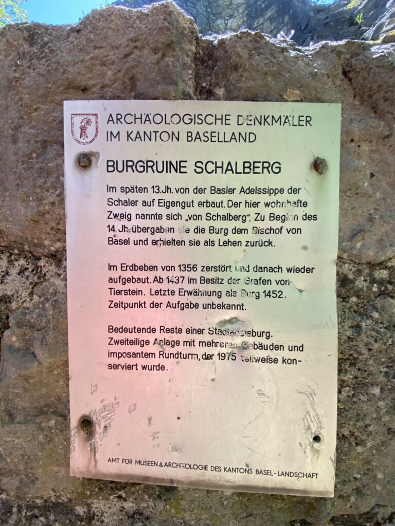 Schalberg Ruins: A Medieval Castle Near Pfeffingen, Switzerland 4 Schalberg Ruins