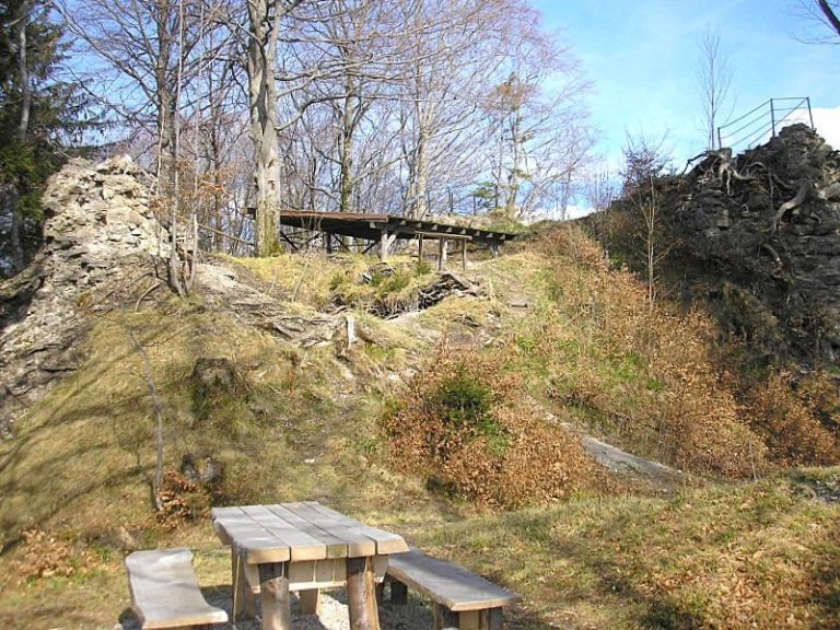 Burg Hugofels: A Ruined Hilltop Castle in Germany