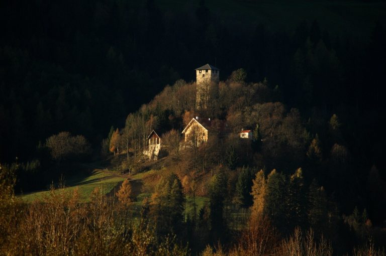 Hörtenberg Castle Ruins: A Medieval County Seat in Austria