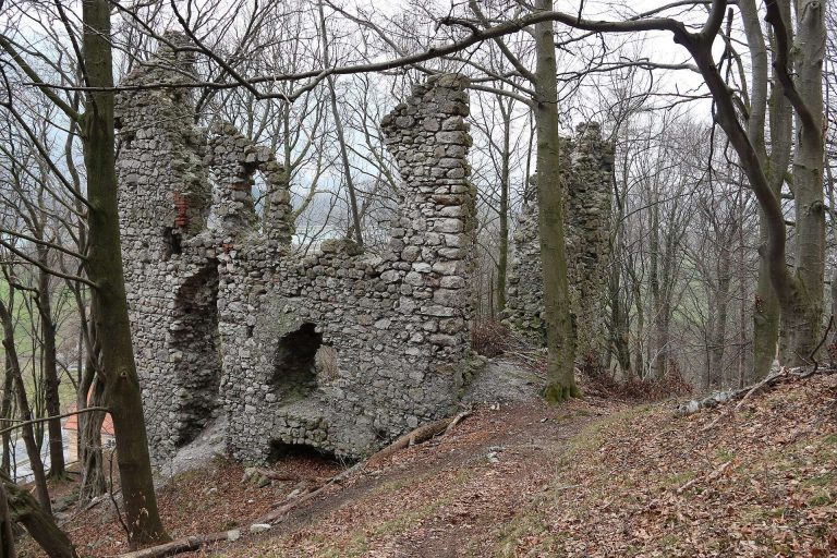 Burgruine Katzenstein, Erl: A Medieval Border Defence Tower in Austria