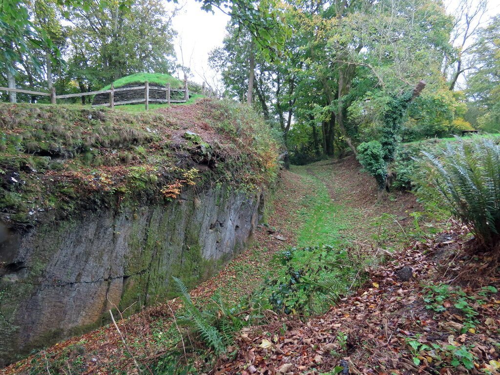 Nevern Castle: An Early Stone Castle in Wales 2 Nevern Castle