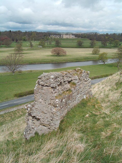 Roxburgh Castle: A Medieval Royal Fortress in Scotland