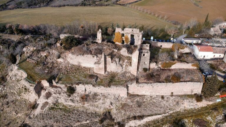 Castle of Coustaussa: A Medieval Fortified Stronghold in France