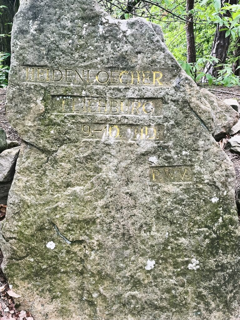 Heidenlöcher: A Carolingian Hilltop Refuge Castle near Deidesheim, Germany 10 Heidenlöcher