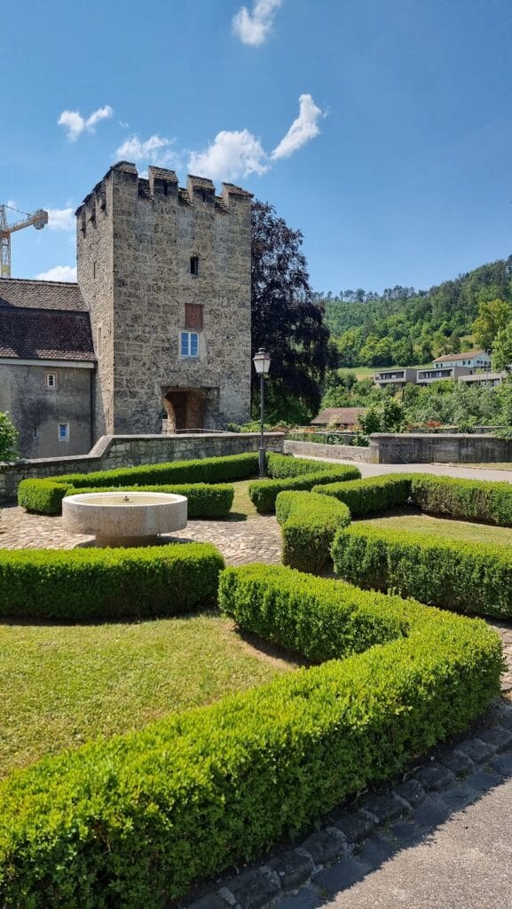 Zwingen Castle with Bridge: A Medieval Water Castle in Switzerland 3 Zwingen Castle with bridge