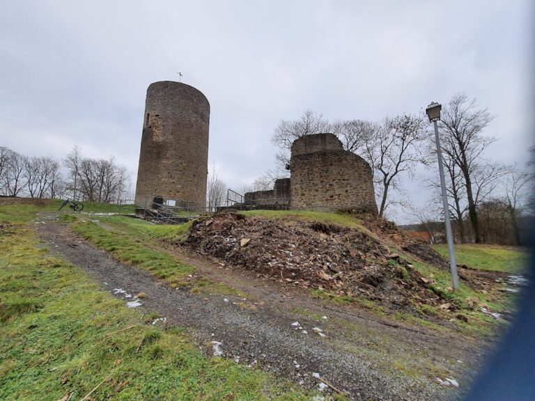 Burg Jesberg: A Medieval Hill Castle Ruin in Northern Hesse, Germany