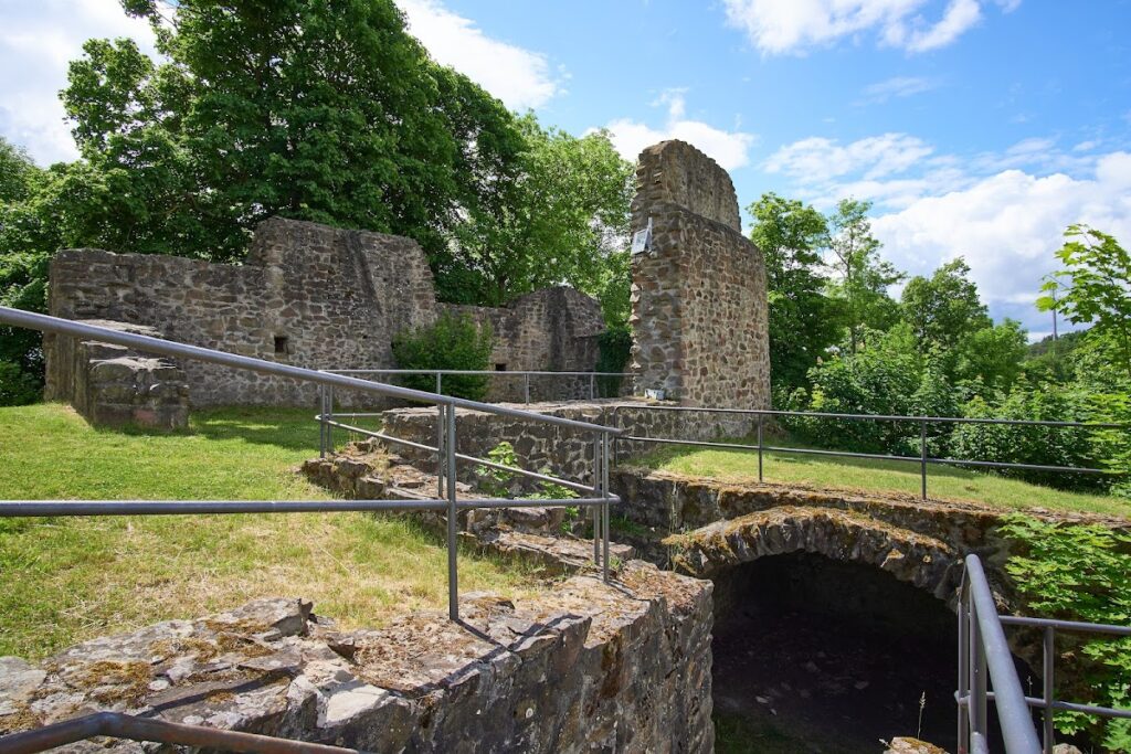 Burg Jesberg: A Medieval Hill Castle Ruin in Northern Hesse, Germany 7 Burg Jesberg
