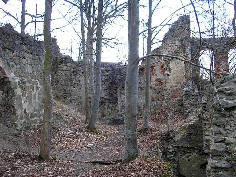 Burg Hochhaus: A Medieval Hilltop Castle Ruin in Germany