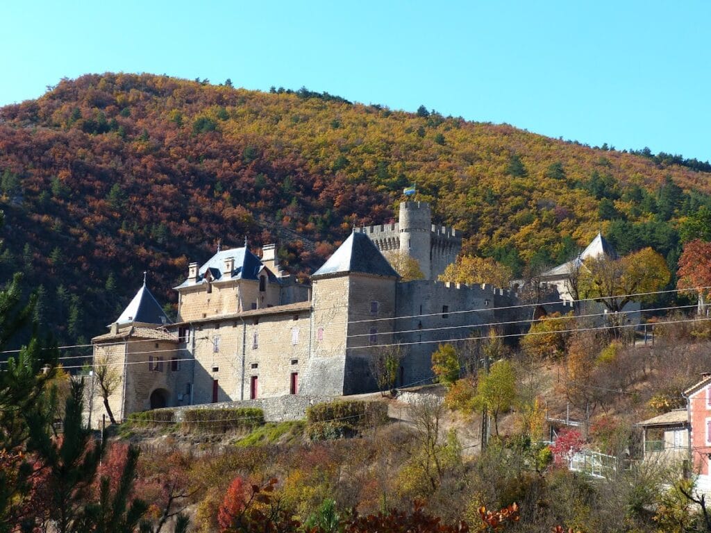 Château d'Aulan: A Fortified Castle in France 4 Château d'Aulan