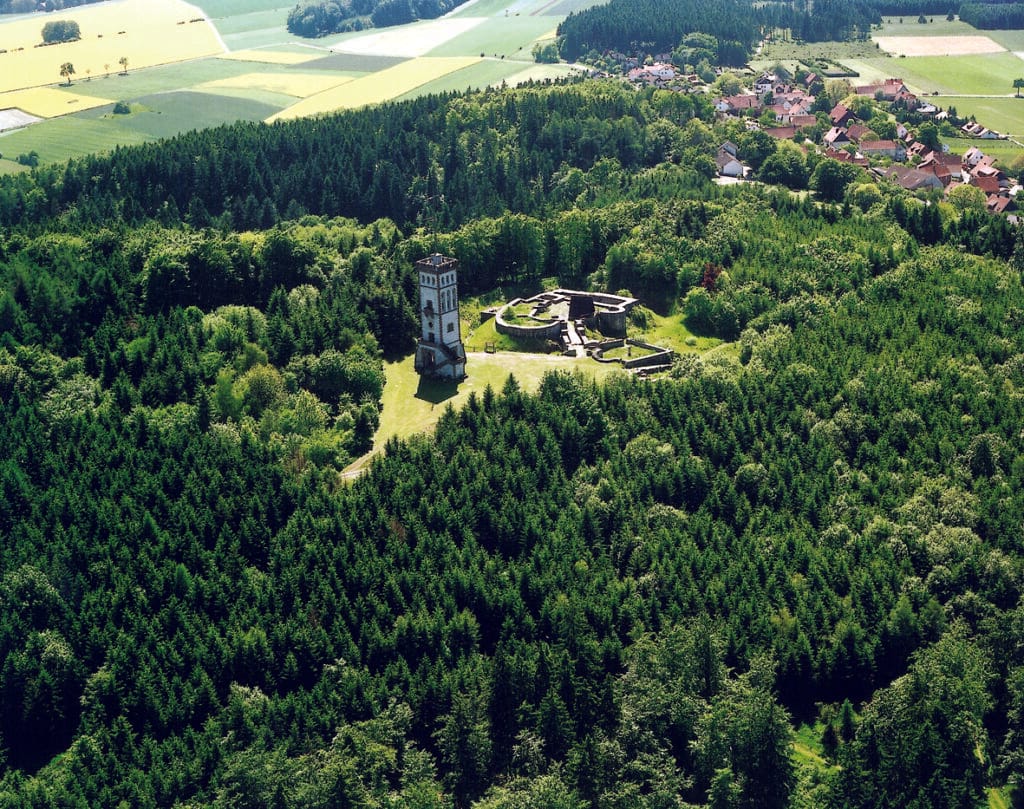 Eisenberg Castle Ruins: A Hilltop Castle in Germany 1 Eisenberg castle ruins