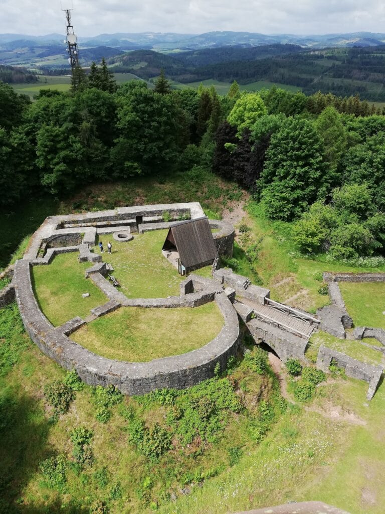Eisenberg Castle Ruins: A Hilltop Castle in Germany 3 Eisenberg castle ruins