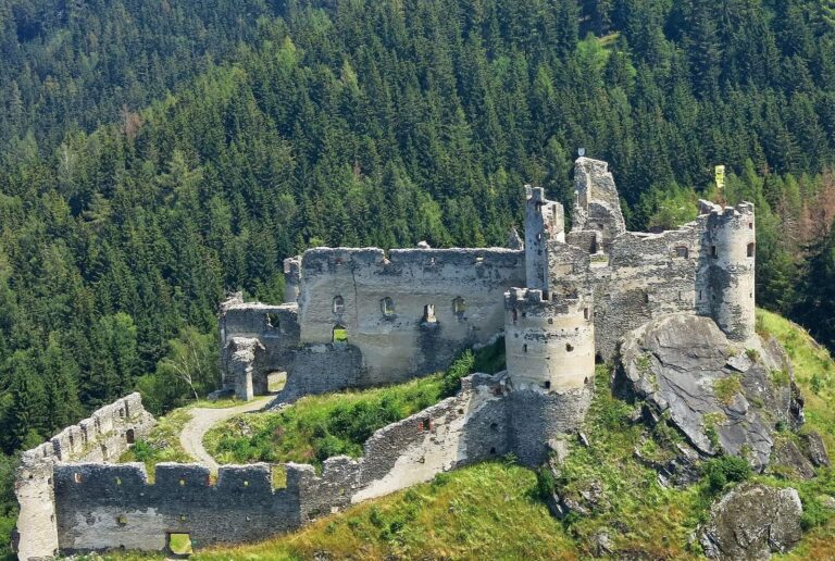 Burgruine Steinschloß: A Hill Castle Ruin in Austria