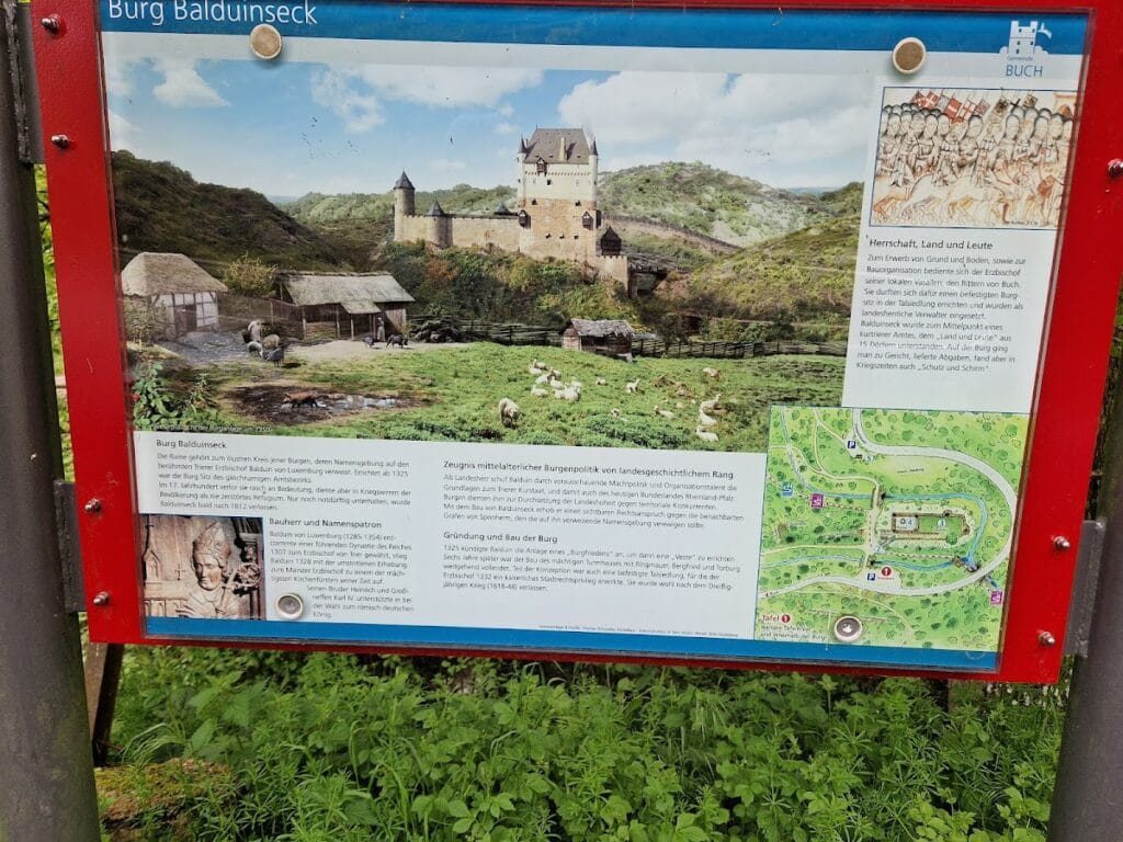 Burg Balduinseck: A Medieval Castle Ruin in Buch, Germany 10 Burg Balduinseck