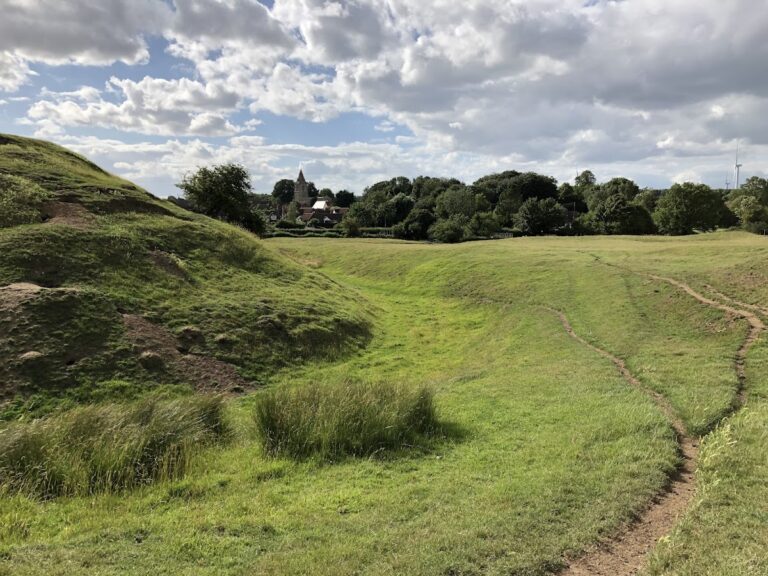 Yielden Castle: A Medieval Motte-and-Bailey Castle in England