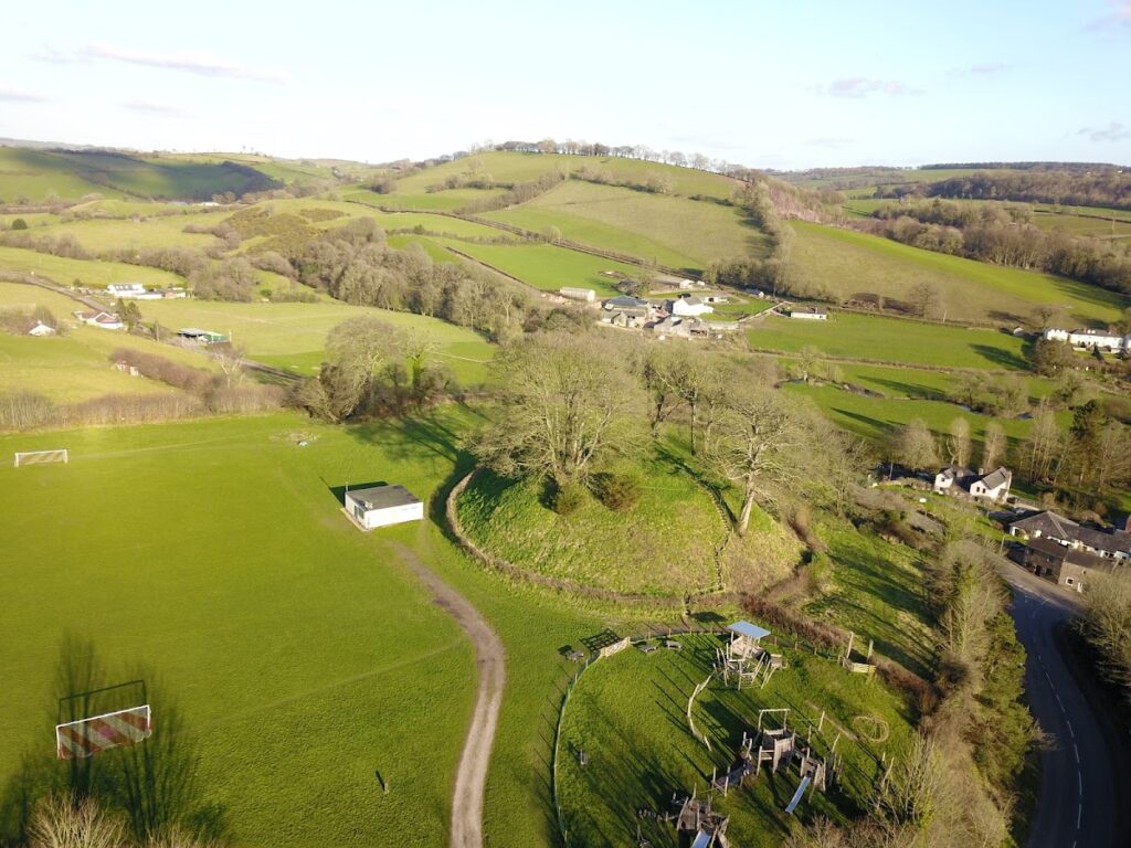 Bampton Castle: A Norman Motte-and-Bailey Fortress 2 Bampton Castle