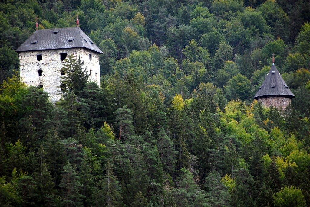 Ruine Weißenegg: A Medieval Twin Castle in Austria 1 Ruine Weissenegg