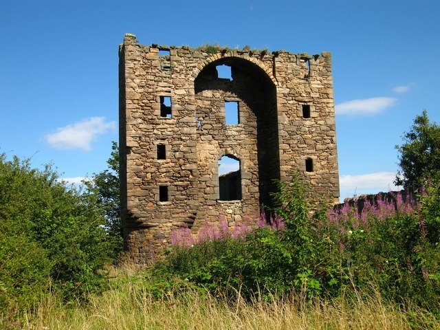 Saltcoats Castle: A Sixteenth-Century Courtyard Castle in Scotland