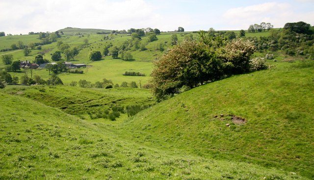 Pilsbury Castle: A Norman Motte-and-Bailey Castle in Derbyshire