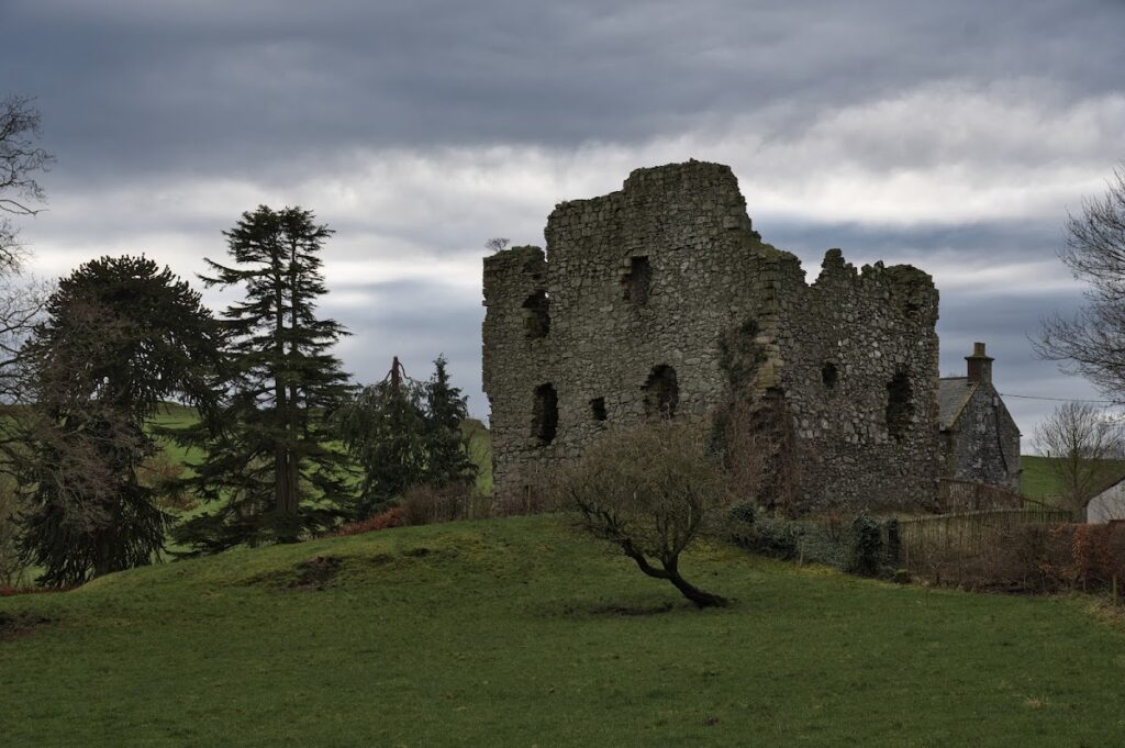 Creich Castle: A Ruined Scottish Tower House in Fife 1 Creich Castle