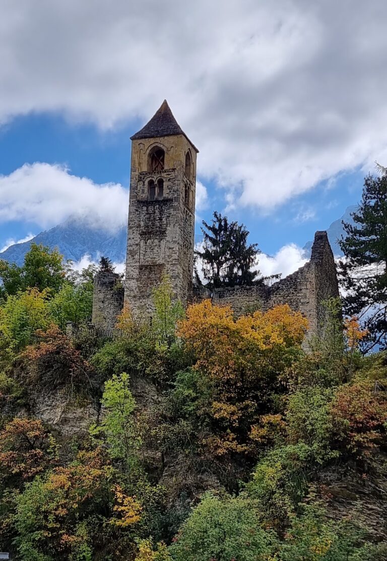 San Peder: A Medieval Church and Fortified Complex in Sent, Switzerland