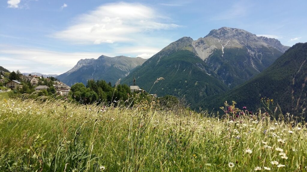 San Peder: A Medieval Church and Fortified Complex in Sent, Switzerland 4 San Peder