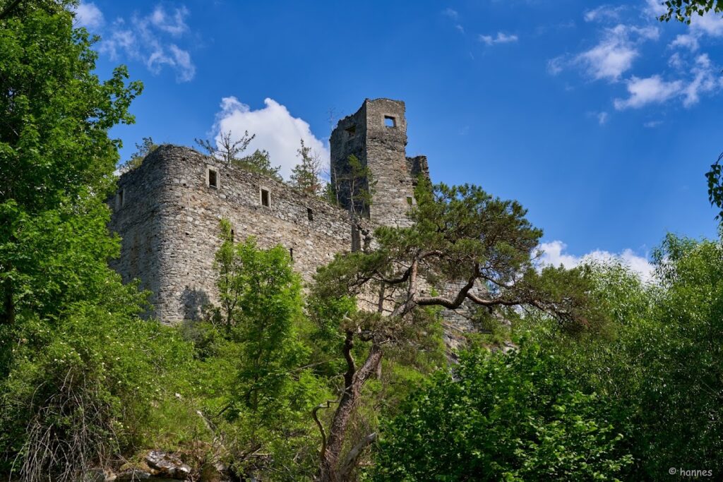 Eibenstein Castle Ruins: A Hilltop Castle in Austria 2 Burgruine Eibenstein