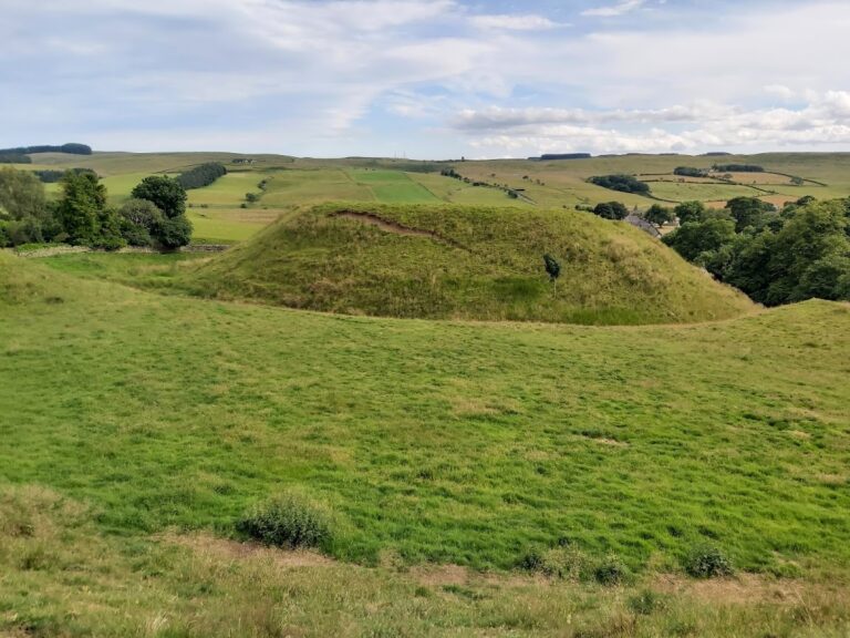 Elsdon Castle: A Medieval Motte-and-Bailey Castle in England